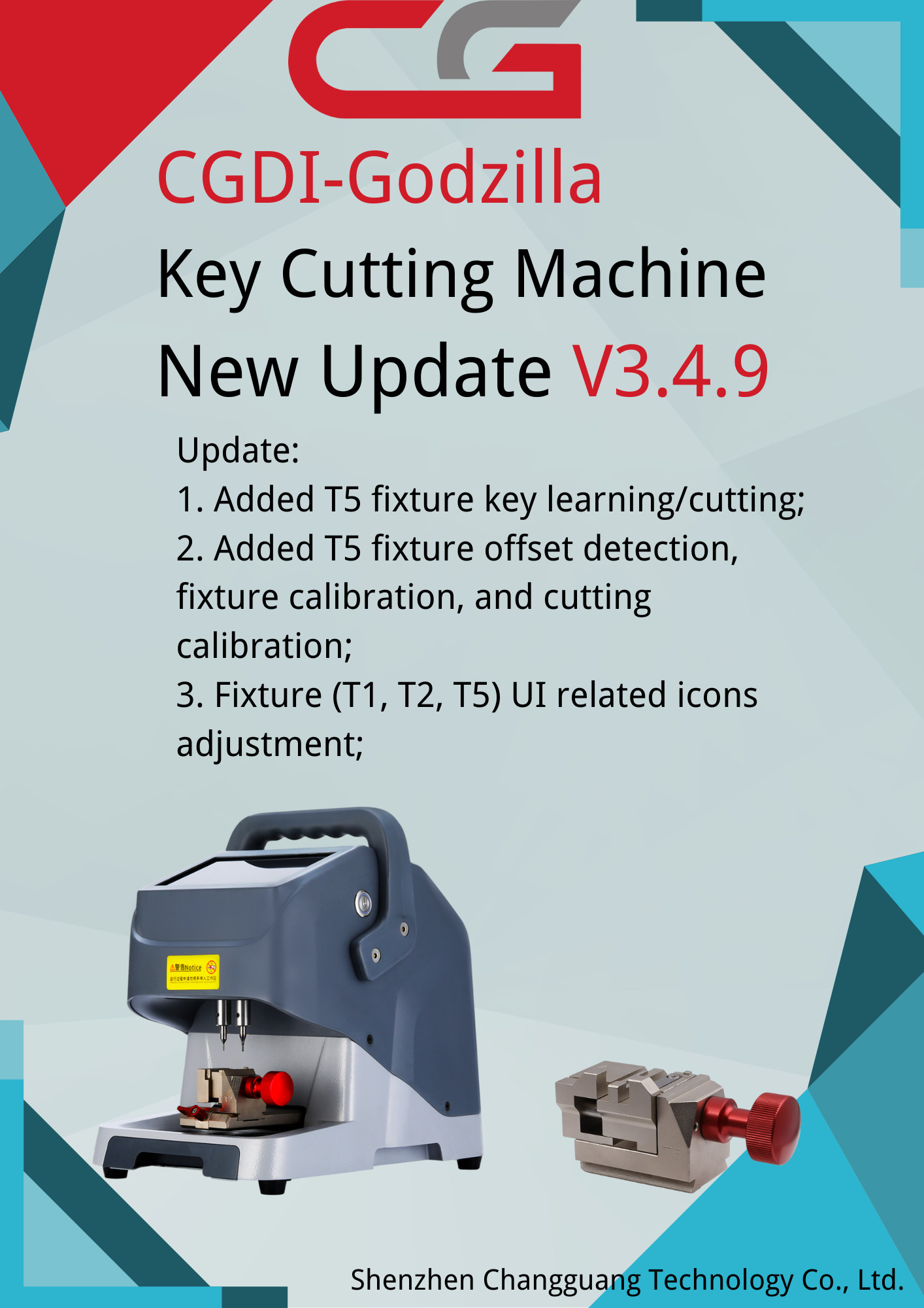 CG007 Key CNC Machine V3.4.9.0 Update