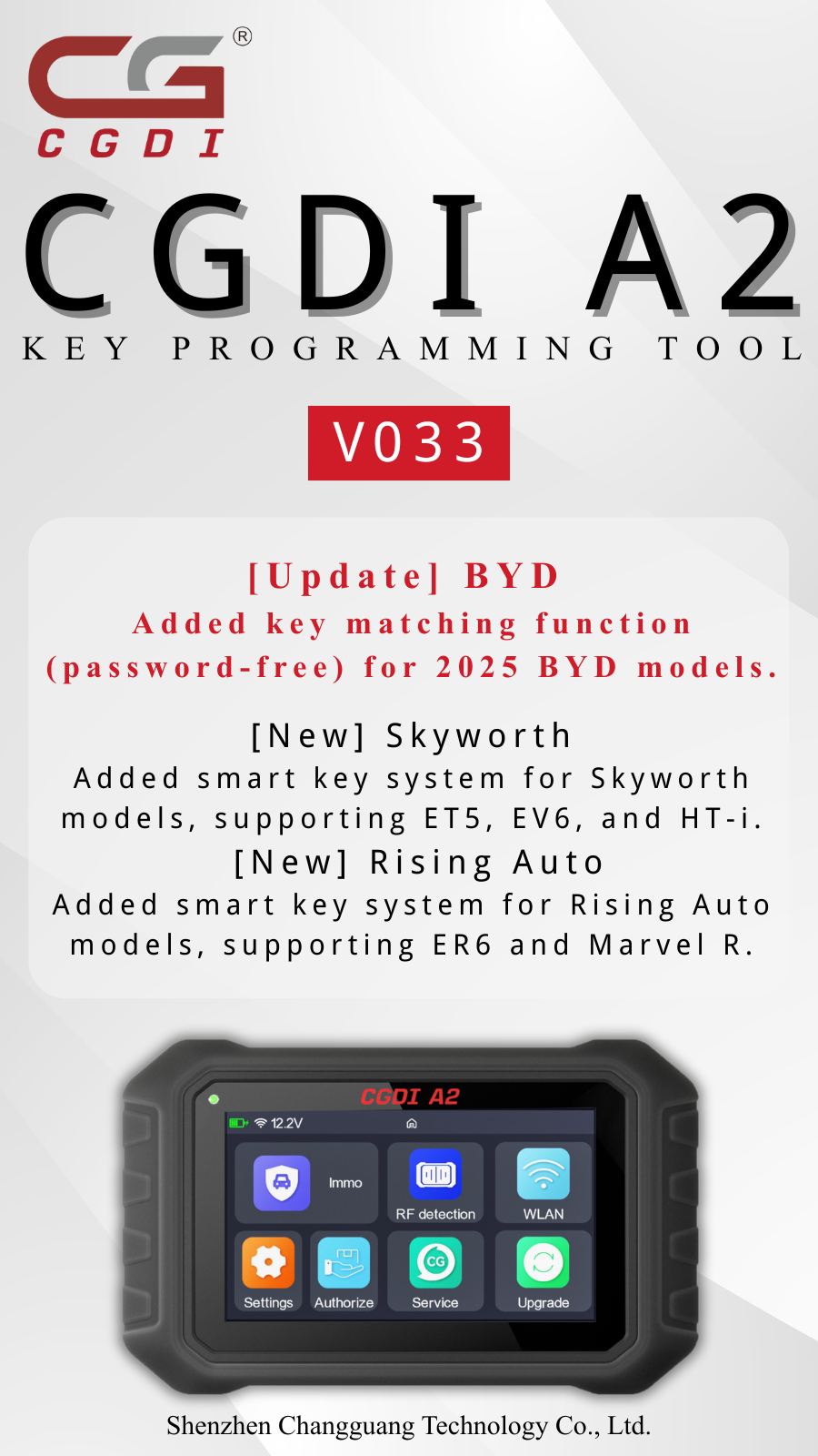 CGDI A2 V0.3.3 Update