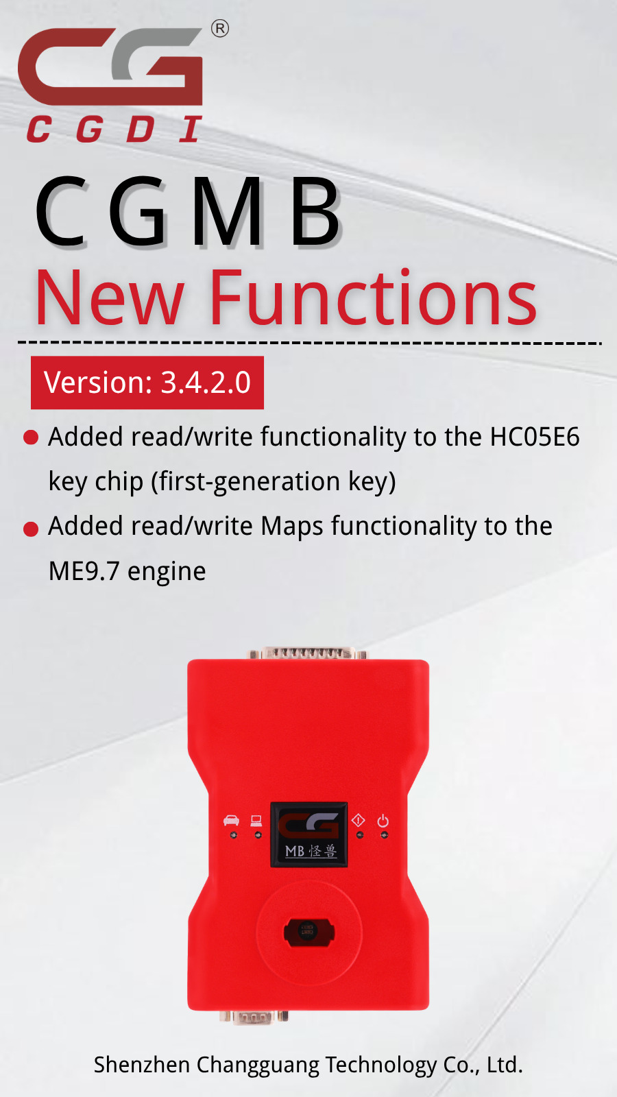 CGDI MB V3.4.2.0 Update
