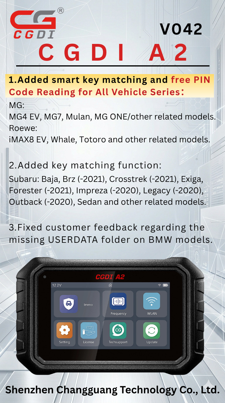 CGDI A2 V0.4.1 Update