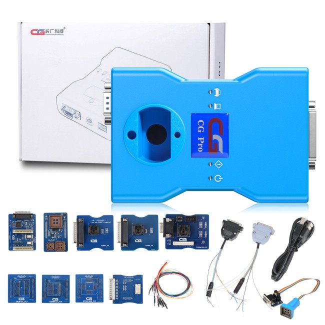 95% New CGDI CG Pro 9S12 Programmer Full Version with All Adapters Support 35160WT/ 35080/ 35128