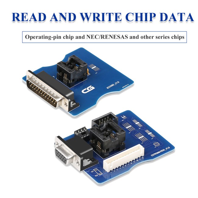 95% New CGDI CG Pro 9S12 Programmer Full Version with All Adapters Support 35160WT/ 35080/ 35128