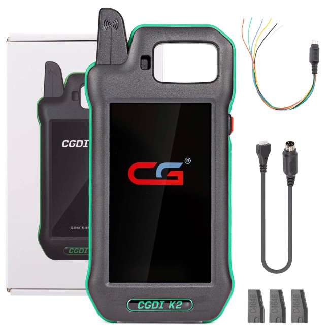 CGDI K2 Remote Key Programmer Professional Multi-functional Smart Locksmith Key Tool Remote Generator With 3 Pieces of CGDI C4648 Super Chips