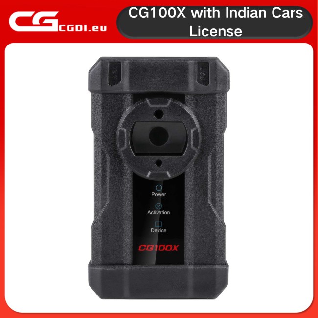 CGDI CG100X Smart Car Programmer with Indian Cars License for Airbag Reset Mileage Adjustment and Chip Reading