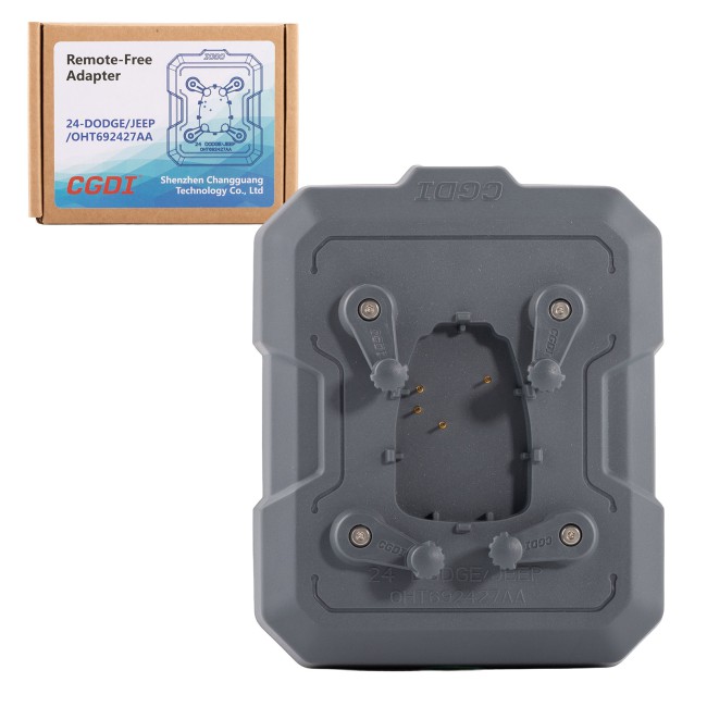 CGDI 24-DODGE/JEEP/OHT692427AA Adapter Used with Original Car Keys works with CGDI K2 Key Programmer