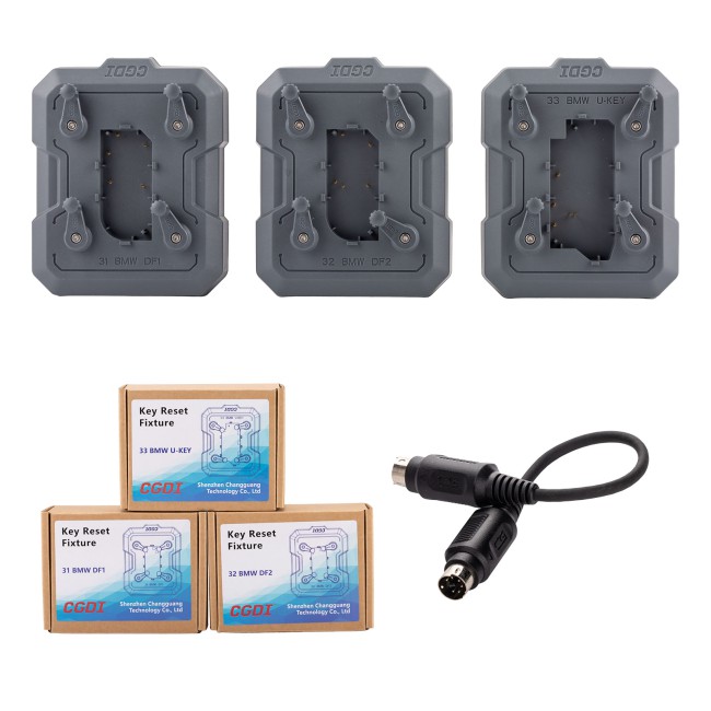 CGDI for BMW BDC2 BDC3 U-Classis/BCP Key Read/Write Fixture 3 Pieces of Adapter Boards works with CGDI K2 Key Programmer