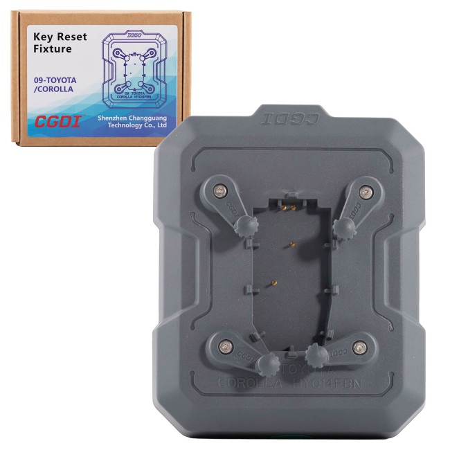 CGDI 09-TOYOTA/COROLLA Adapter Used with Original Car Keys works with CGDI K2 Key Programmer