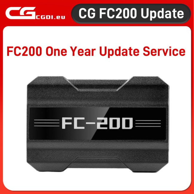 CG FC200 ECU Programmer One Year Update Service Within FC200 Valid Update