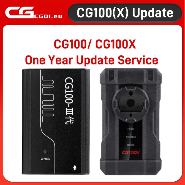 One Year Update Service for Active CG100 CG100X Airbag Reset Tool