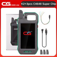 CGDI K2 Remote Key Programmer Professional Multi-functional Smart Locksmith Key Tool Remote Generator With 3 Pieces of CGDI C4648 Super Chips