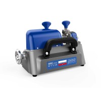 CGDI W1 Compact Manual Key Cutting Machine Blue Color with 4-Sided Rotating Clamp, Built-in LED, Grinding Wheel