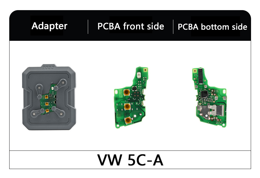 CGDI No. 37 Adapter for VW 5C‑A / VW Flip 5C Key