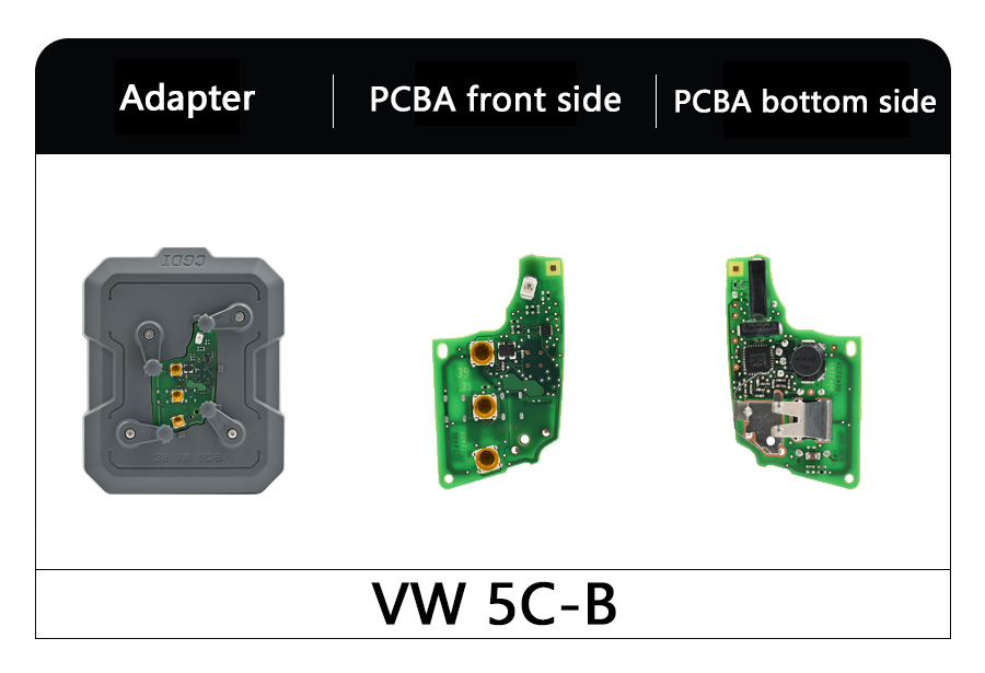 CGDI No. 38 Adapter for VW‑5C‑B / VW Flip 5C Key