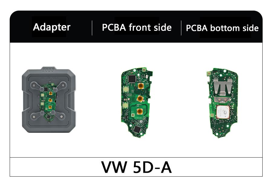 CGDI No. 39 Adapter for VW 5D‑A / VW Golf MK8 5D Key