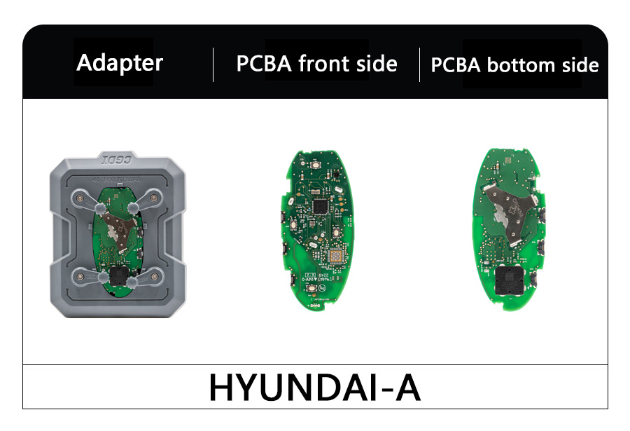CGDI No. 41 Adapter for HYUNDAI‑A (Hyundai 4A Key) – Key Unlocking